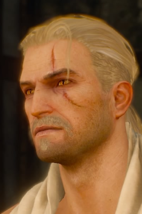 The Witcher III shaved Geralt for The Witcher 2