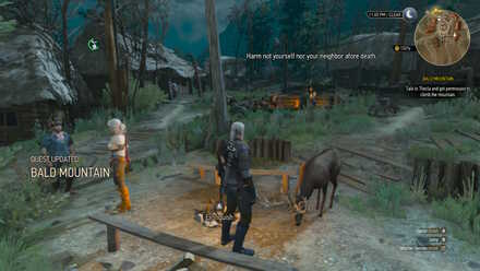 bald mountain walkthrough and where to find magic acorn the witcher 3 game8 bald mountain walkthrough and where to