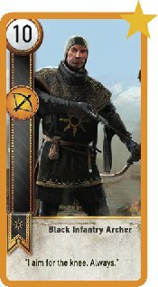 Black Infantry Archer Image