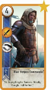 Blue Stripes Commando Image