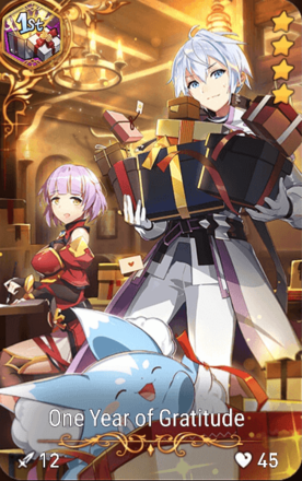 One Year of Gratitude