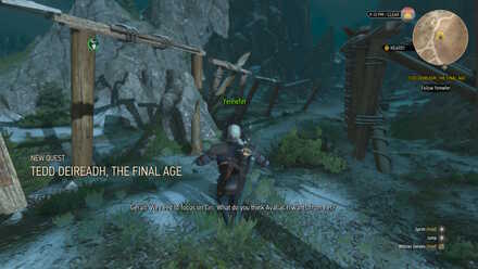 Witcher 3 Quest Tedd Deireadh