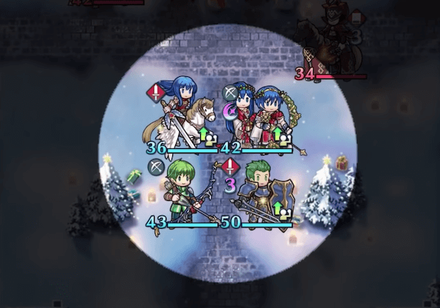 Winter Marth Duo Skill