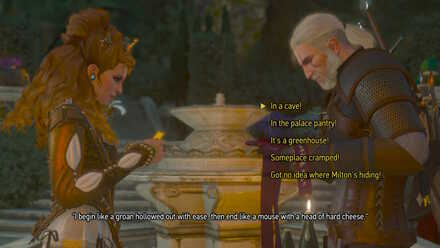 Witcher 3 Clues Answer