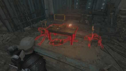 Witcher 3 Investigate Table