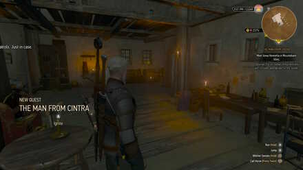 Witcher 3 Quest The Man from Cintra