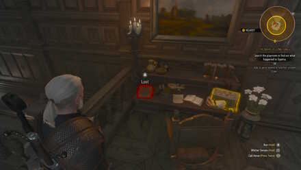 Witcher 3 Object Governess Diary 1