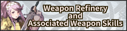 Weapon Refinery and Weapon Skills