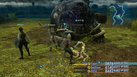 Gil Snapper attacks FF12 Elite Marks