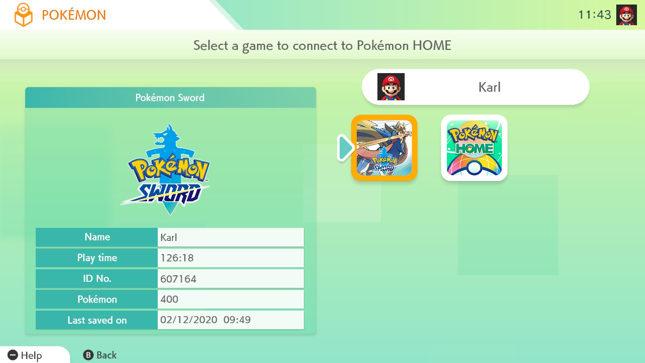 Pokemon HOME BDSP and SWSH