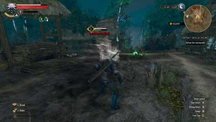 Witcher 3 Combat Noonwraith