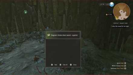 Witcher 3 Diagram Location