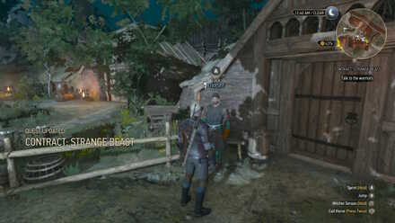 Witcher 3 Quest Contract Strange Beast