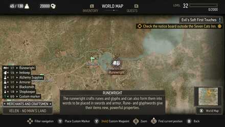 Witcher 3 Location Runewright