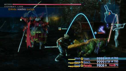 Enkidu readies Lunge FF12 Elite Marks