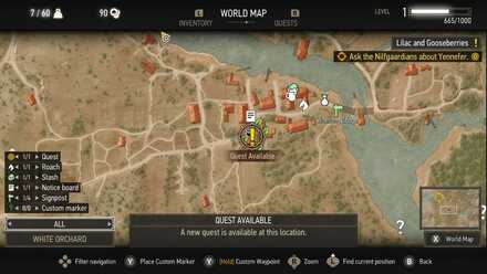 Witcher 3 Location Twisted Firestarter