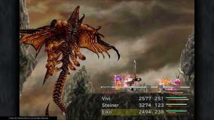 FF9 Deathguise open wings
