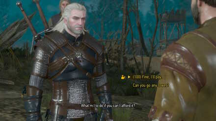 Witcher 3 Choice Negotiate 1
