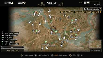 World Map and Regions  The Witcher 3｜Game8