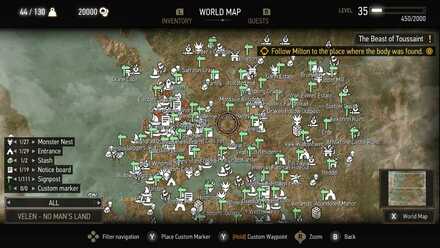 World Map And Regions The Witcher 3 Game8