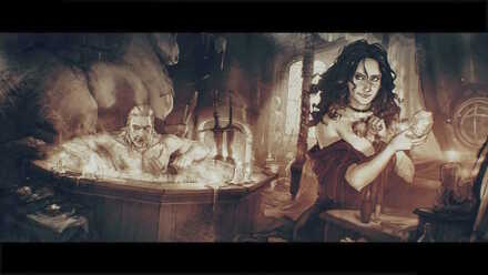 Geralt Yeneffer ending.jpg