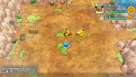 Thunderwave Cave Pokemon Mystery Dungeon: Rescue Team DX