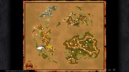 FF9 Dusk Plains Map