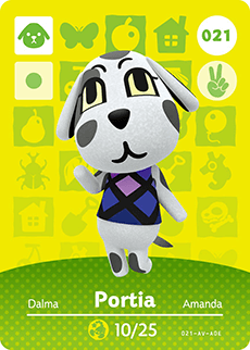 Portia Birthday and Personality | ACNH - Animal Crossing: New Horizons