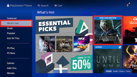 PlayStation Store What
