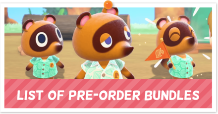 Animal crossing pre clearance order bundles