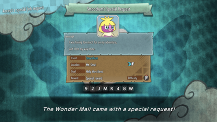 Wonder Mail Smoochum