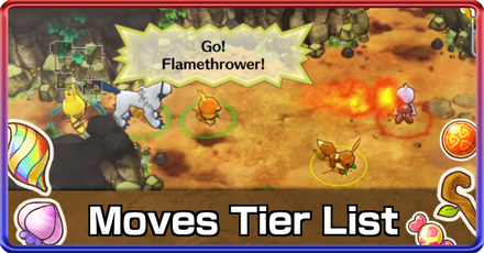 Best Moves Tier List Pokemon Mystery Dungeon Dx Switch Game8