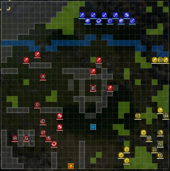 FE3H Chapter 7 Battle of the Eagle and Lion Map Enemy Locations Blue Lions.jpg