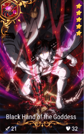 Black Hand of the Goddess