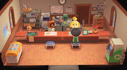 Upgraded Resident Services Interior