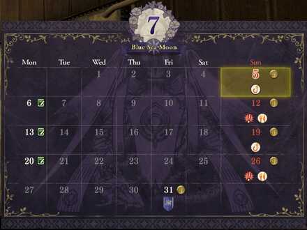 FE3H Chapter 20 The Impregnable Fortress (Blue Lions) Calendar.jpg