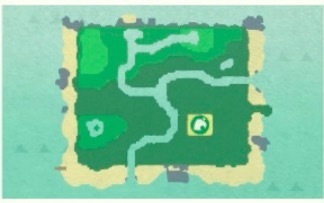 ACNH - A map of an island