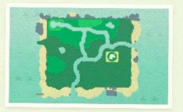 ACNH - A map of an island