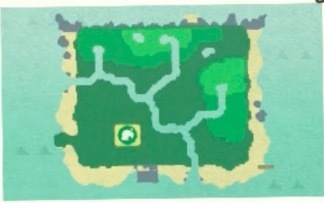 ACNH - Best Island Layout Guide - A map of an island