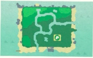 ACNH - A map of an island