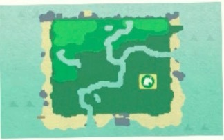 ACNH - A map of an island