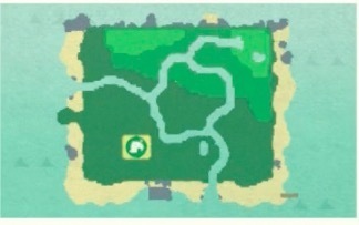 ACNH - Best Island Layout Guide - A map of an island