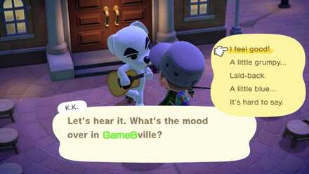 ACNH - KK Slider asks what