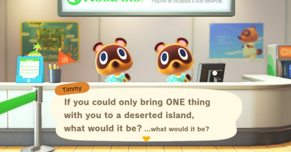 What Should You Choose To Bring To The Island Acnh Animal Crossing New Horizons Switch Game8