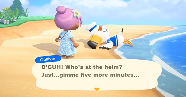 Animal Crossing Gulliver How To Help What To Do Rewards Animal Crossing New Horizons Guide Gamepressure Com