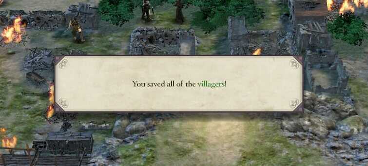 Rescuing all villagers