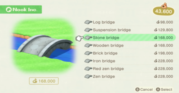 How To Build And Destroy Bridges Acnh Animal Crossing New Horizons Switch Game8