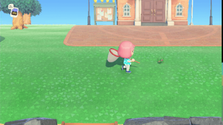 ACNH - A bug on the ground