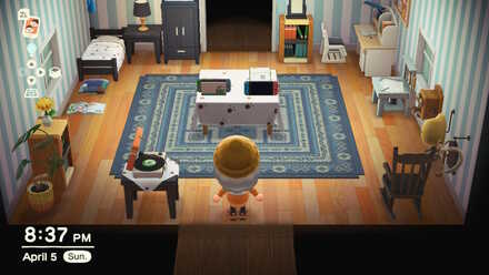 ACNH - A room with Cold light