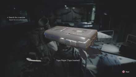 Tape Player (Tape Inserted)